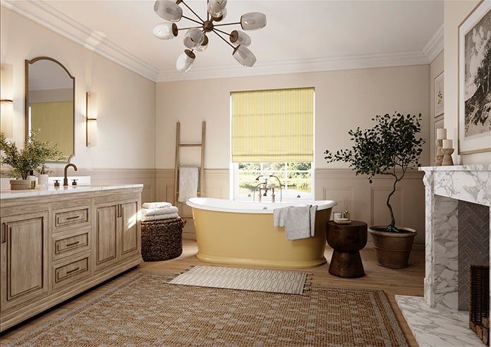 The British Stripe Co. Catherine, Brighton No.2 - Twist&Fit Roman Blind - Image 7